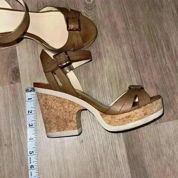 Jimmy Choo Nemesis Vachetta Leather in Soil size 38.5 - Picture 14 of 15